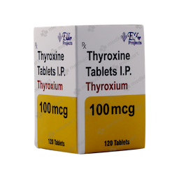 THYROXIUM 100MCG TABLET 120'S