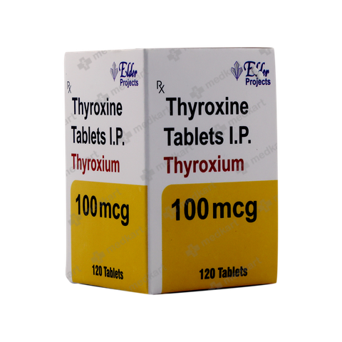 THYROXIUM 100MCG TABLET 120'S