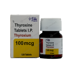 THYROXIUM 100MCG TABLET 120'S