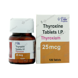 THYROXIUM 25MCG TABLET 100'S