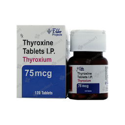 THYROXIUM 75MCG TABLET 120'S