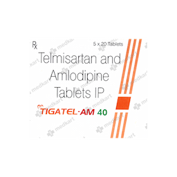 TIGATEL AM 40MG TABLET 20'S