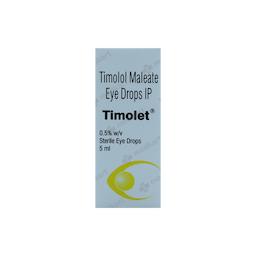 TIMOLET 0.5% EYE DROPS 5 ML