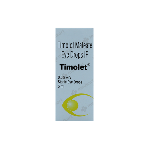 TIMOLET 0.5% EYE DROPS 5 ML