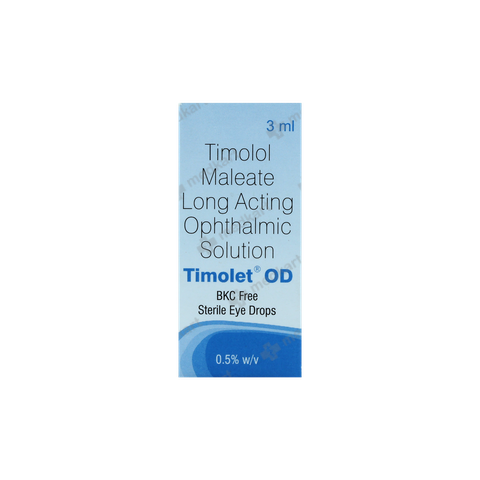 TIMOLET OD EYE DROPS 3 ML