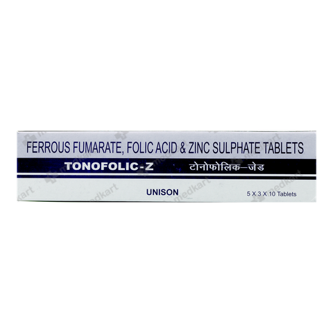 TONOFOLIC Z TABLET 10'S