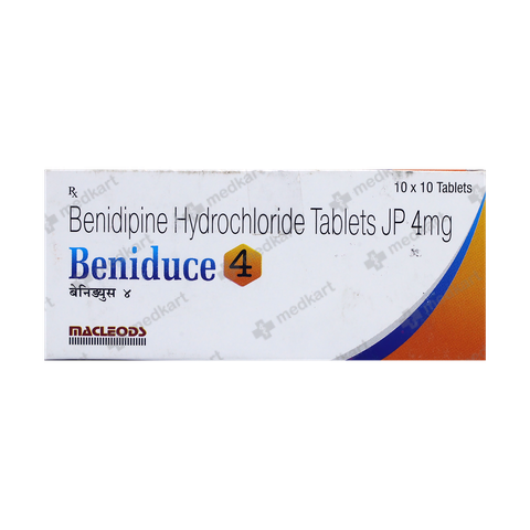 BENIDUCE 4MG TABLET 10'S