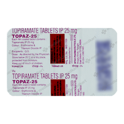 TOPAZ 25MG TABLET 15'S