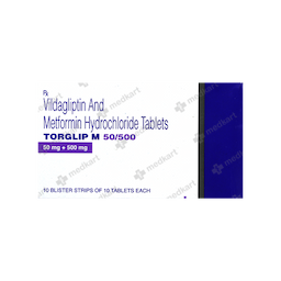 TORGLIP M 50/500MG TABLET 10'S