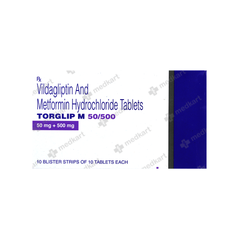 TORGLIP M 50/500MG TABLET 10'S