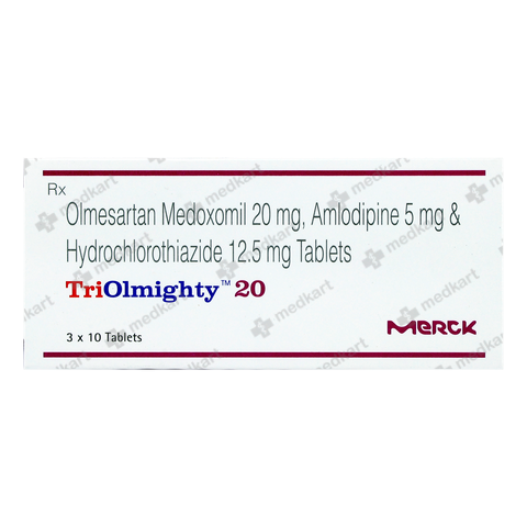 TRIOLMIGHTY 20MG TABLET 10'S