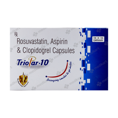 TRIOPAR 10MG TAB 1X10