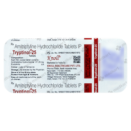 TRYPTINOL 25MG TABLET 10'S