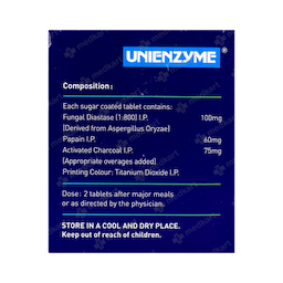 UNIENZYME TABLET 15'S