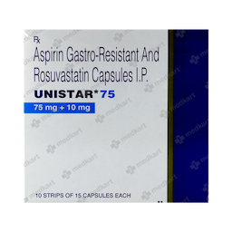 UNISTAR 75MG CAPSULE 15'S