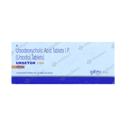 URSETOR 150MG TABLET 10'S