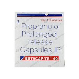 BETACAP TR 40MG CAPSULE 10'S