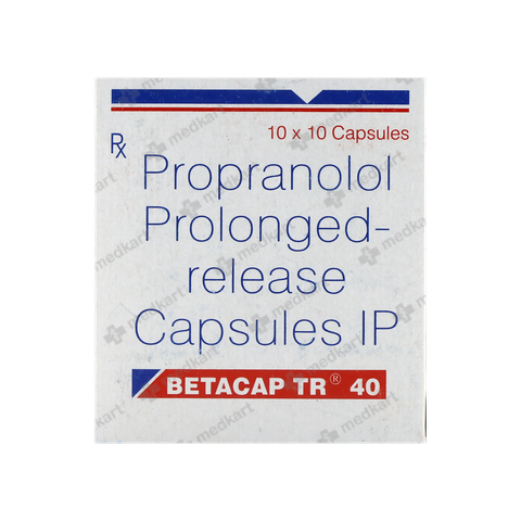 BETACAP TR 40MG CAPSULE 10'S