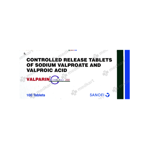 VALPARIN CHRONO 200MG TABLET 10'S