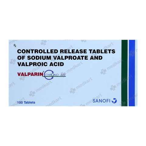 VALPARIN CHRONO 500MG TABLET 10'S