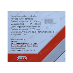 VALPROL CR 200MG TABLET 15'S