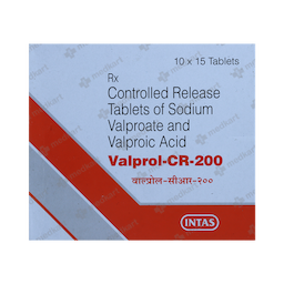 VALPROL CR 200MG TABLET 15'S