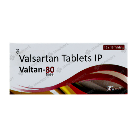 VALTAN 80MG TABLET 10'S