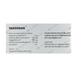 VASOGRAIN TABLET 14'S