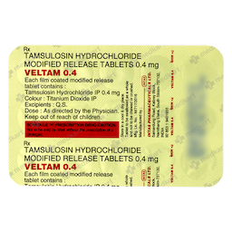 VELTAM 0.4MG TABLET 15'S