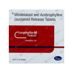 VENPHYLIN M 200MG TABLET 10'S