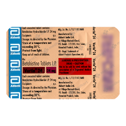 VERTIN 24MG TABLET 15'S