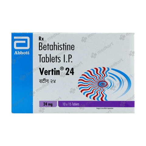 VERTIN 24MG TABLET 15'S