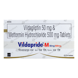 VILDAPRIDE M 50/500MG TABLET 10'S