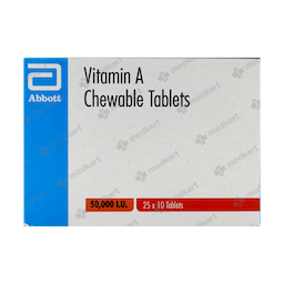 VITAMIN A CHEW TABLET 10'S