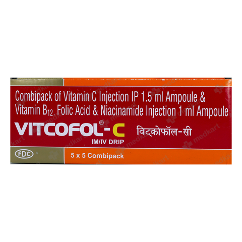 VITCOFOL C INJECTION (COMBI) 1.5 ML