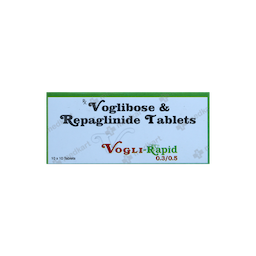 VOGLI RAPID 0.3/0.5MG TABLET 10'S