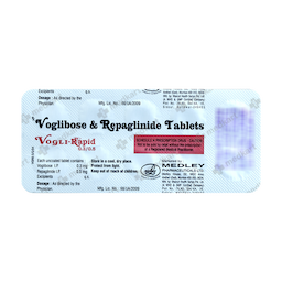 VOGLI RAPID 0.3/0.5MG TABLET 10'S