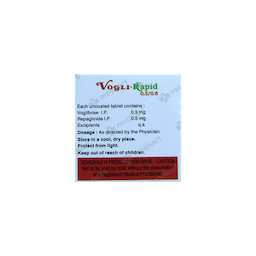 VOGLI RAPID 0.3/0.5MG TABLET 10'S