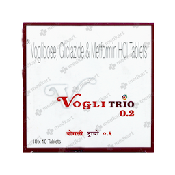 VOGLI TRIO 0.2MG TABLET 10'S