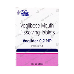 VOGLIDER 0.2MG TABLET 10'S