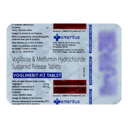 Voglimerit M3 Tablet – Uses, Dosage & Side Effects