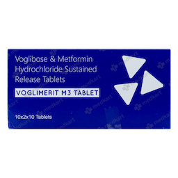 Buy Voglimerit M3 Tablet 10’s Online at Best Price