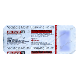 VOGLISTATUS 0.3MG TABLET 10'S