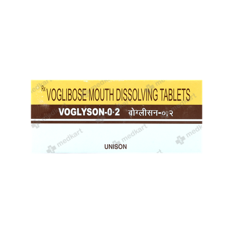 VOGLYSON 0.2MG TABLET 10'S