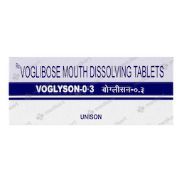 VOGLYSON 0.3MG TABLET 10'S