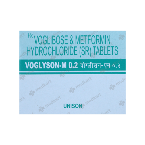 VOGLYSON M 0.2MG TABLET 15'S