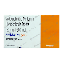 VYLDA M 500MG TABLET 10'S