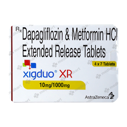 XIGDUO XR 10/1000MG TABLET 7'S