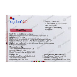 XIGDUO XR 10/500MG TABLET 7'S