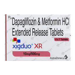 XIGDUO XR 10/500MG TABLET 7'S